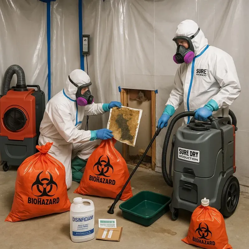 Contaminated Water Handling Protocols process in Bay Park, NY